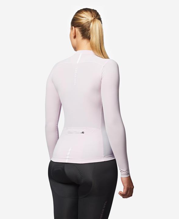Actual product image Van rysel Men's long-sleeved UVP RCR 2 road cycling jersey - Purple (S)