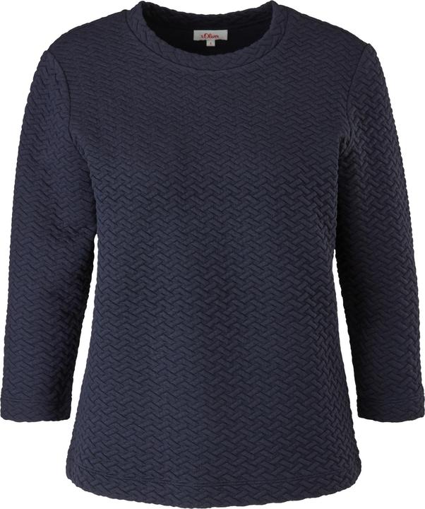 Produktbild s.Oliver Sweatshirt Sweatshirt aus Viskosemix (L)