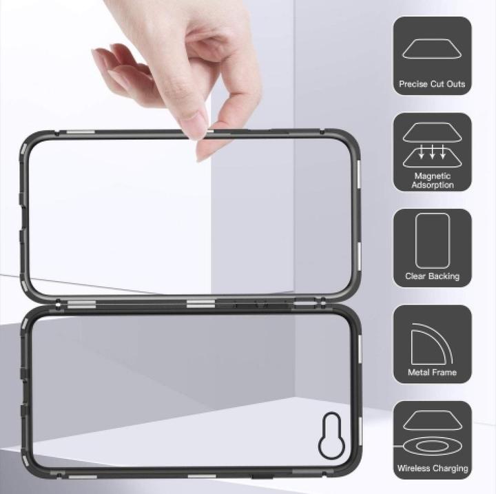 Produktbild G-Case Apple iPhone 6/6S Aluminium Magnetic Glass Case Hülle (Apple iPhone 6)