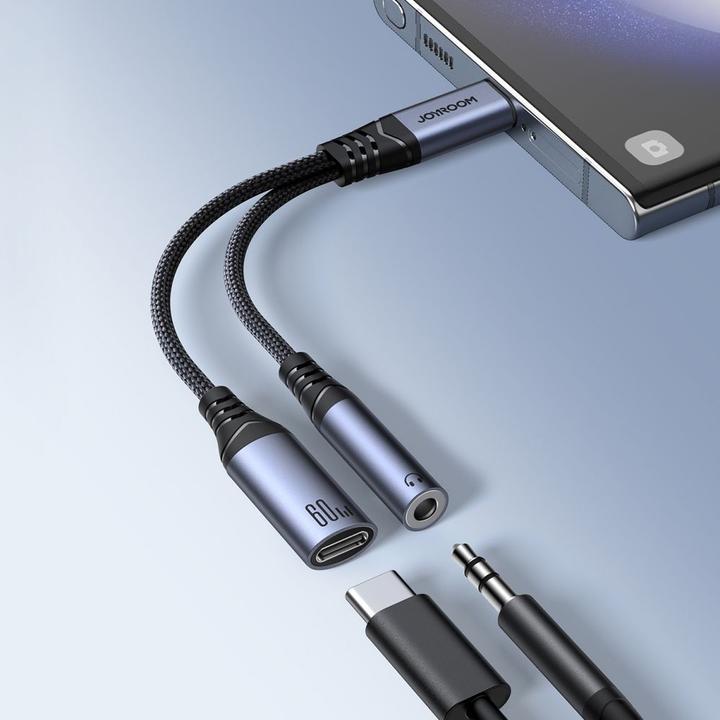 Image du produit Joyroom SY-C02 (USB Type C, Prise de 3,5 mm, USB Type C)