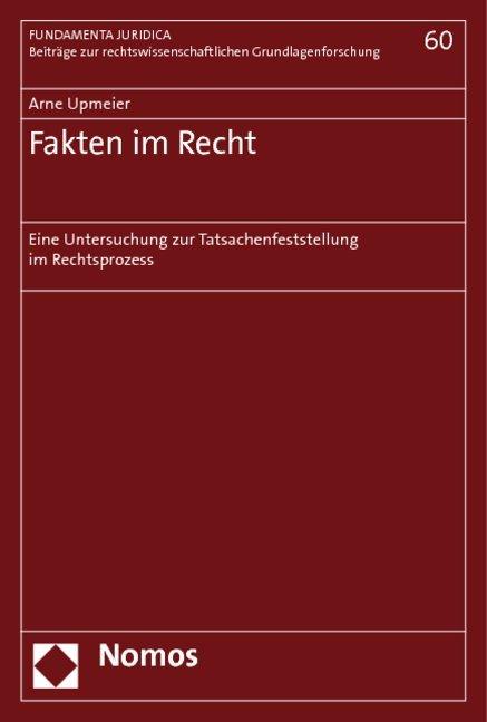 Produktbild Fakten im Recht (Deutsch, Arne Upmeier, 2010)