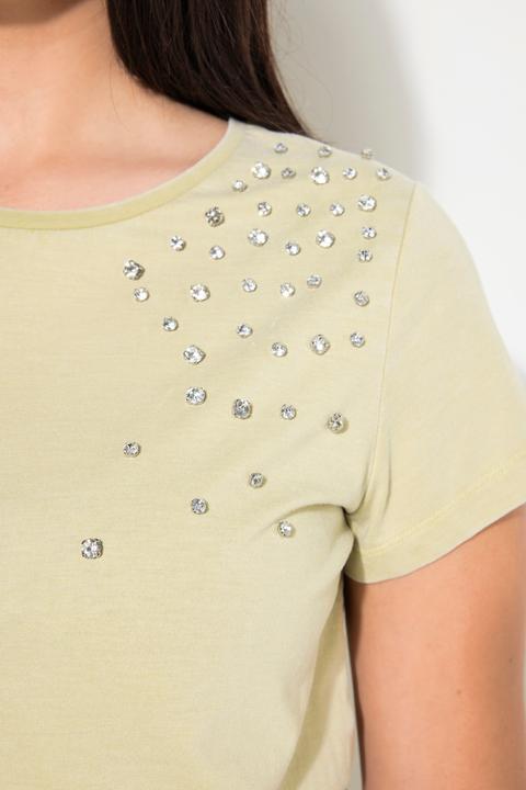 Produktbild Studio Untold T-Shirt, Classic Shape, Vintage Look, Strass (60)