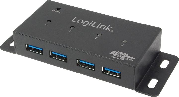 Produktbild LogiLink USB 3.0-Hub UA0149 (USB-A, 4 Ports)