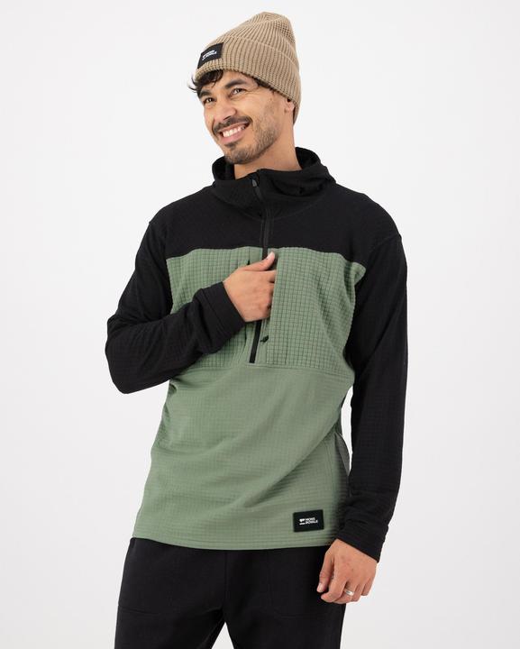 Produktbild Mons Royale Offgrid Merino Fleece 1/2 Zip Long Sleeve (S)