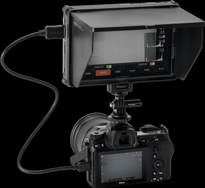 Actual product image Viltrox 7-Inch IPS Screen with resolution 1280*800, HDMI1.4 (7")