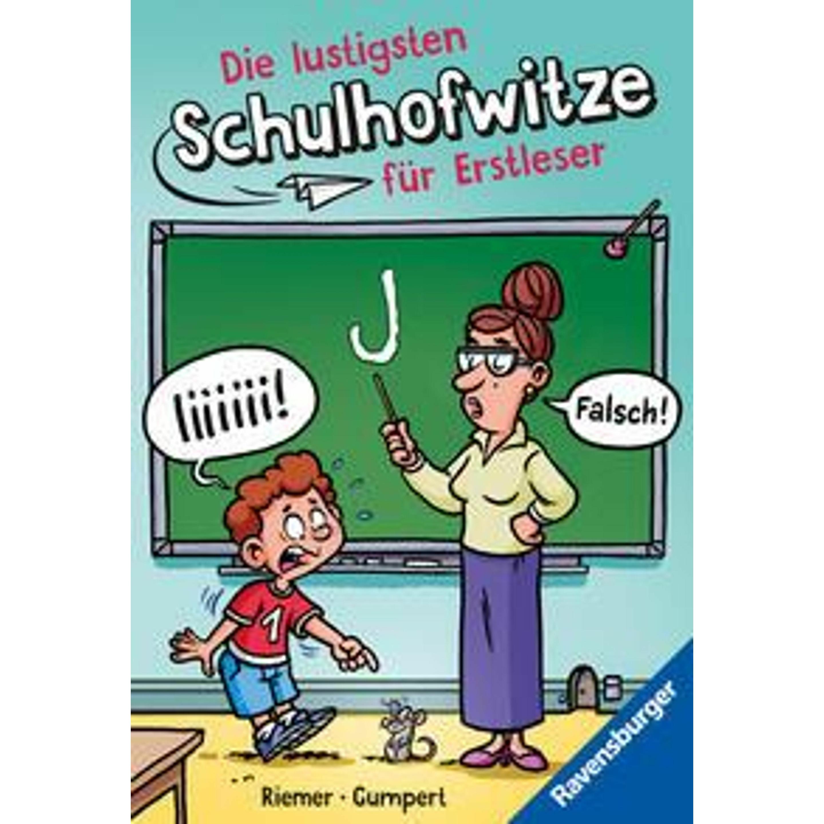 Die lustigsten Schulhofwitze für Erstleser, Kinderbücher von Claudia Riemer
