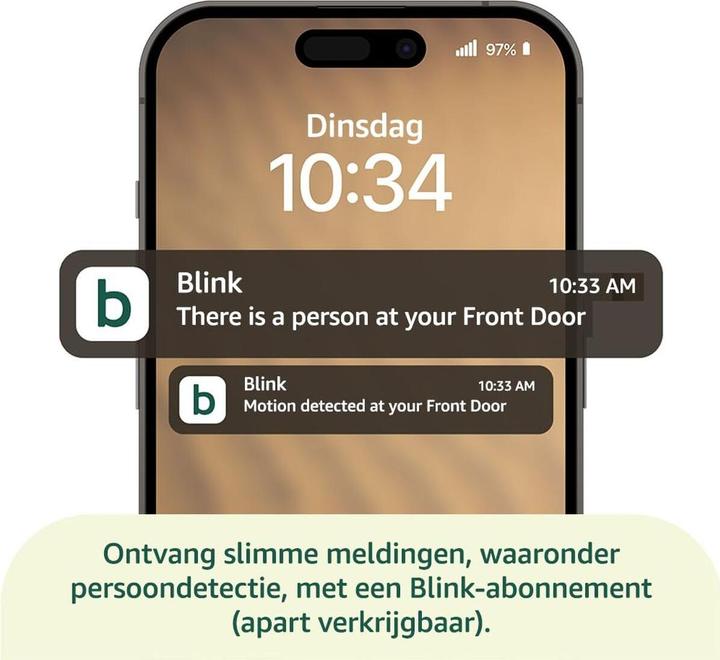 Produktbild Ring Blink Video Doorbell 2 with SyncEU (Kabellos, WLAN)