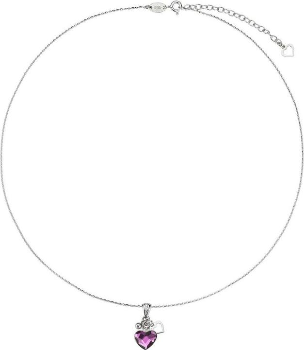 Immagine prodotto Bijouteria Pendente catena (Argento 925, Cristallo premium, 47 cm)