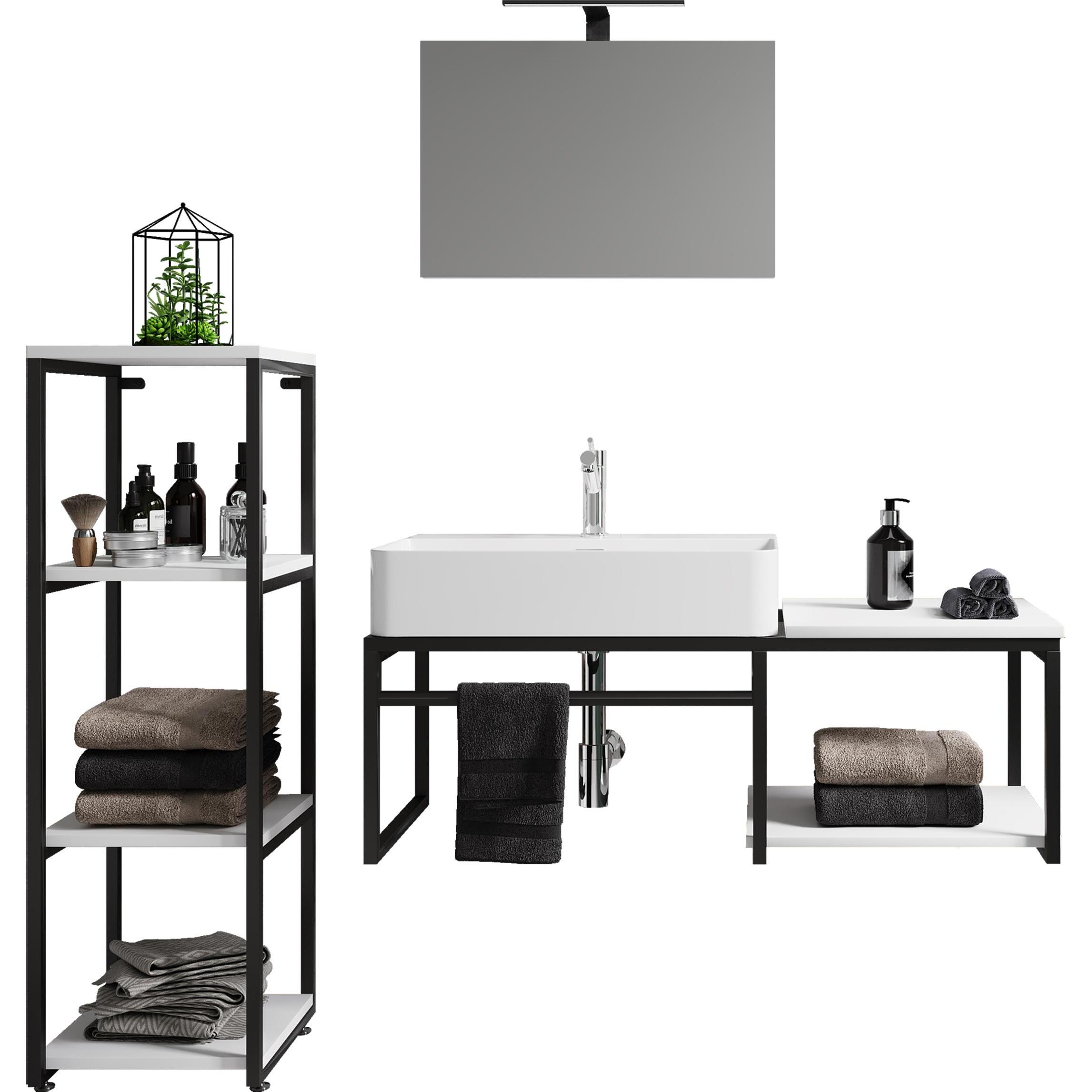 Thumbnail - VCM, Badmöbelset, 4-tlg. Waschplatz Bitila 100 V1