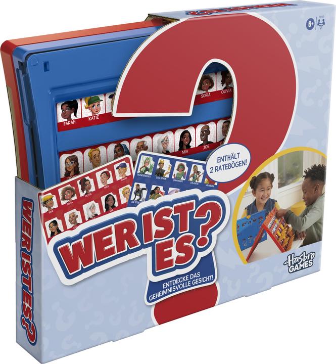 Actual product image Hasbro Gaming Who is it?? (German)
