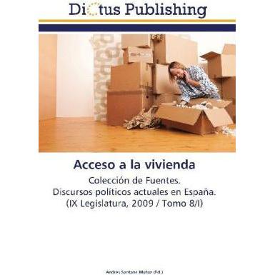 Acceso a la vivienda, Fachbücher von Andrés Santana Muñoz