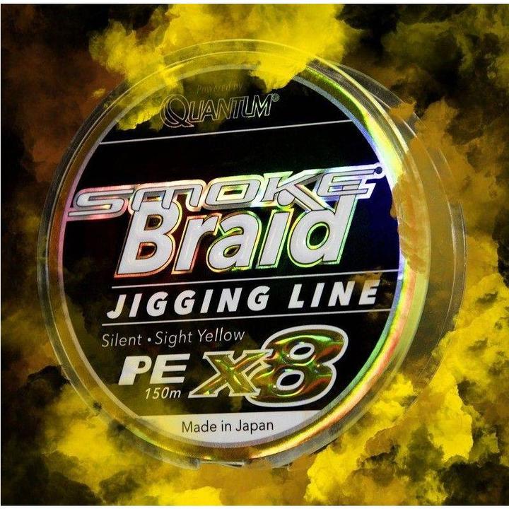 Immagine prodotto Quantum Smoke Braid Jigging Line (9.10 kg, 0.14 mm)