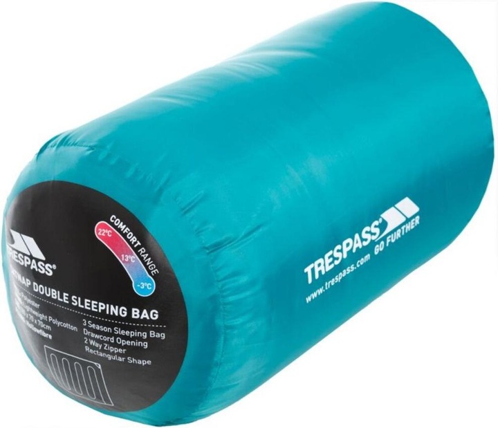 Produktbild Trespass CATNAP - Doppel-Schlafsack (180 cm)