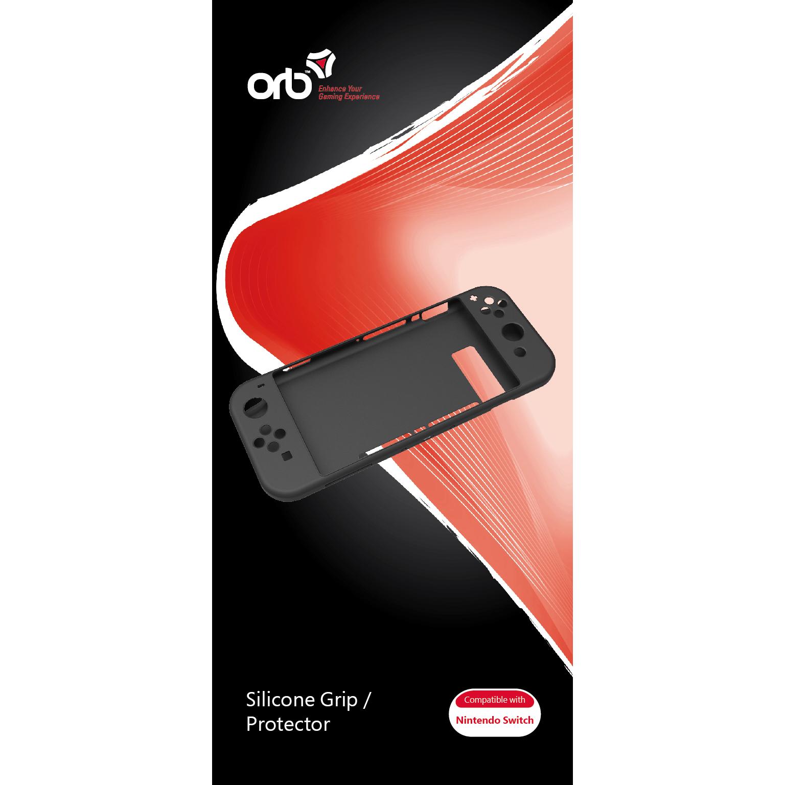 Thumbnail - ORB Silicone Grip Protector (Switch), Weiteres Gaming Zubehör, Transparent
