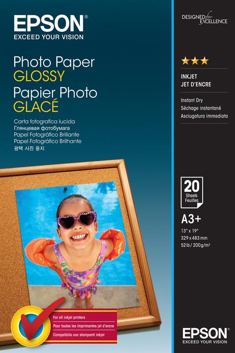 Produktbild Epson Photo Paper Glossy (249 g/m², A3+, 20 Stk.)