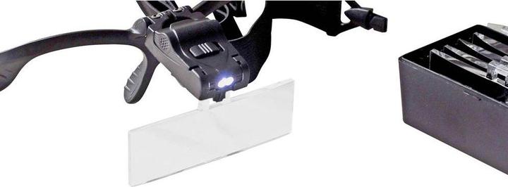 Actual product image Toolcraft Head loupe with LED illumination