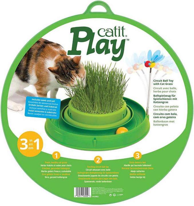 Immagine prodotto Catit Circuito della palla da gioco (Gatto giocattolo intelligente)