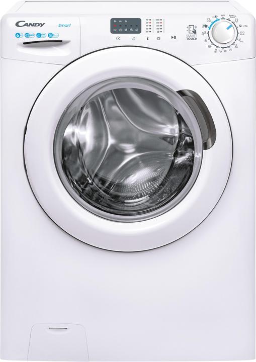 Candy CS4 1061DE/1-S Washing Machine, D, Front loading, Depth 45 cm, 6 kg, White (6 kg, Links)