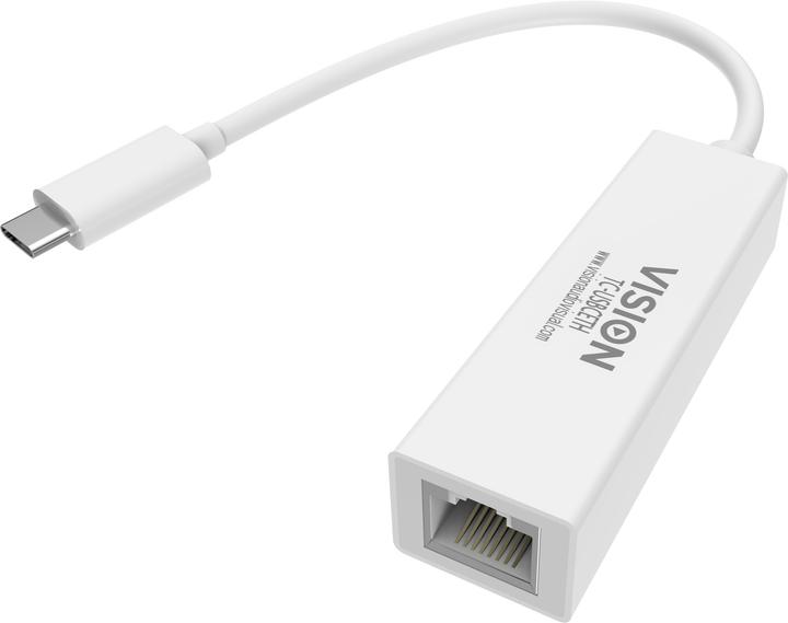 Produktbild Vision TC-USBCETH Netzwerkadapter (USB, RJ45 (1x))