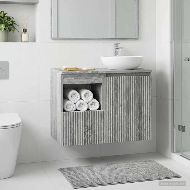 Produktbild vidaXL Badezimmerschrank (44.50 x 30 x 50 cm)