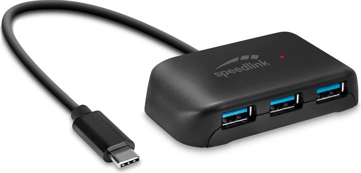 Speedlink SNAPPY EVO - USB-C Hub (USB-C, 4 Havens)