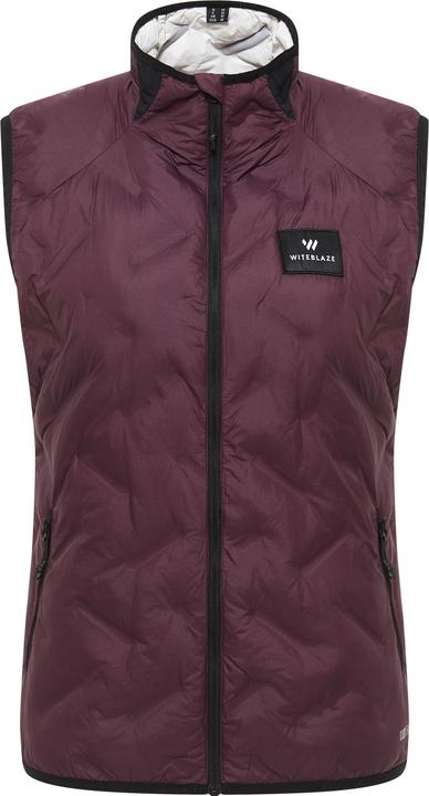 Actual product image Witeblaze AMITA Ladies" vest padded dark aubergine S (S)