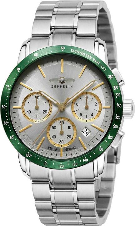 Produktbild Zeppelin New York 8878MB5 Uhr Quarz 42mm (Analoguhr, Chronograph, 42 mm)