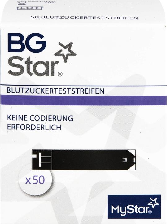 Produktbild MyStar BG Star Eurim Teststreifen, 50 St TTR (Teststreifen)