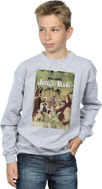 Produktbild Disney The Jungle Book Retro Poster Sweatshirt Jungen (140, 146)