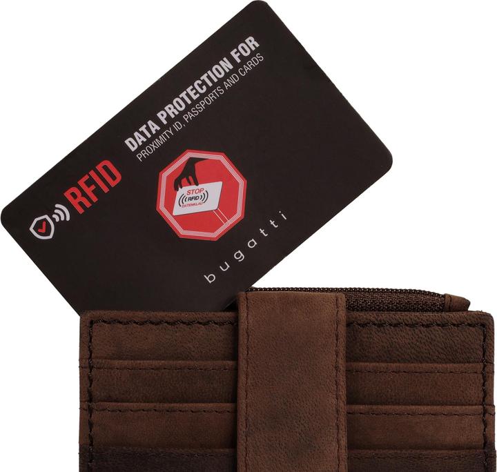 Immagine prodotto Bugatti Portafoglio Luca in pelle 10 cm