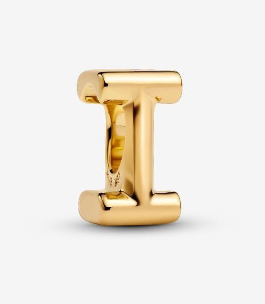 Produktbild Pandora Alphabet-Mini-Charm: Ihre Persönliche Botschaft (Vergoldet, Metall)