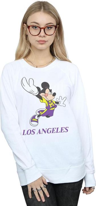 Actual product image Disney Womens/Ladies Mickey Mouse Los Angeles Sweatshirt (S)