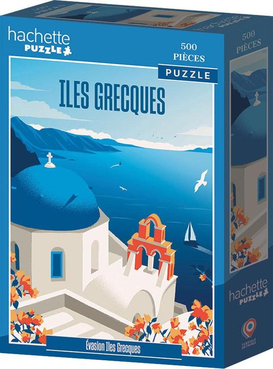 Puzzle 500 pezzi Évasion Iles Grecques (500 pezzi)