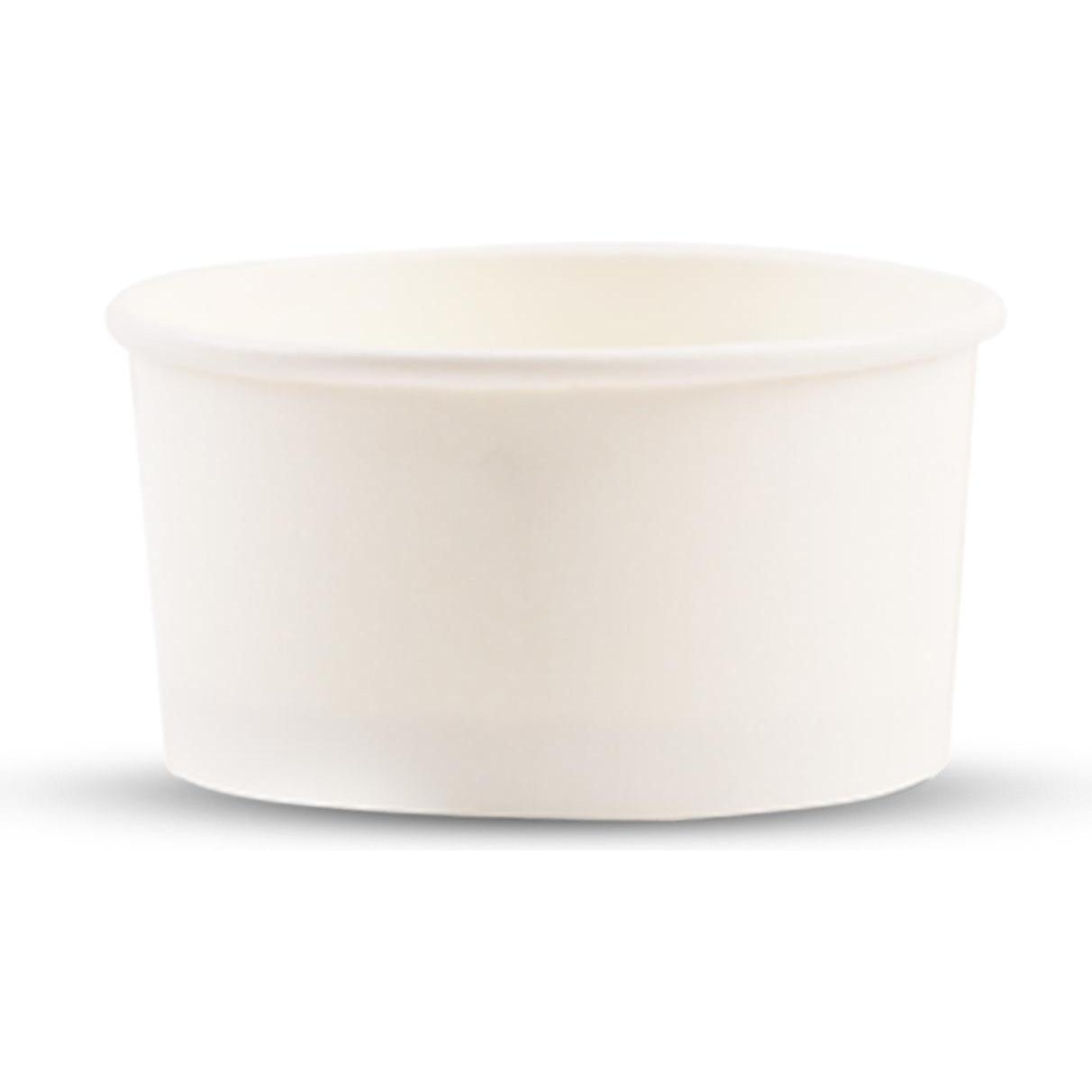 TeCup, Einweggeschirr, Pappbecher, Eisbecher, Dessertbecher 160 cc (160 ml)