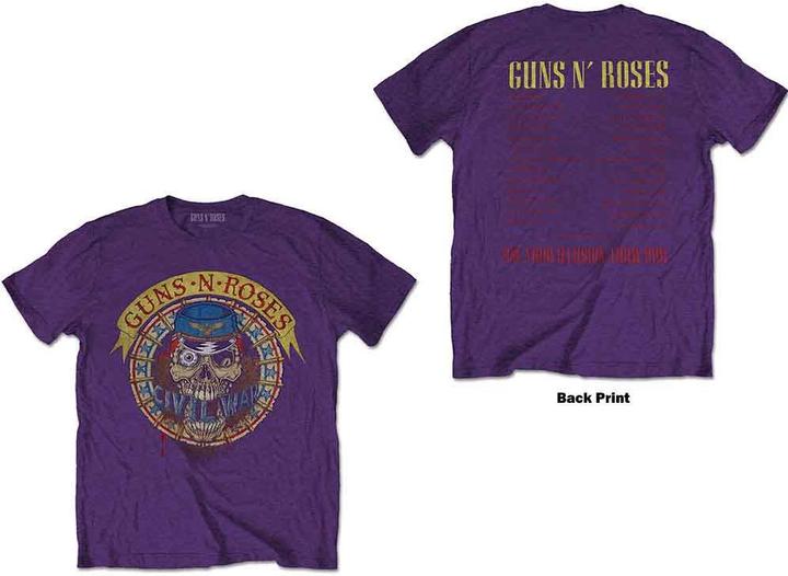 Guns N Roses Skull Circle