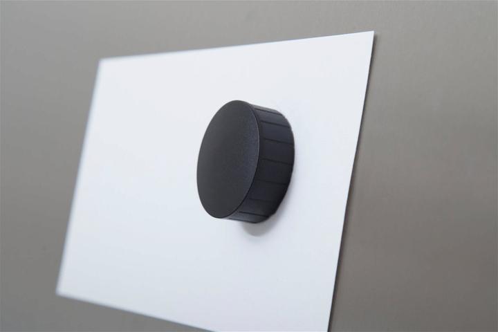 Actual product image Maul Magnet solid (Ø x H) 38 mm x 15.5 mm round Black 10 pcs 6163990 (10x)