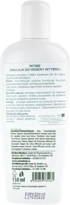 Produktbild Cannaderm Intime gentle wash lotion 150 ml + 50 ml FREE (150 ml, Intimwaschlotion)
