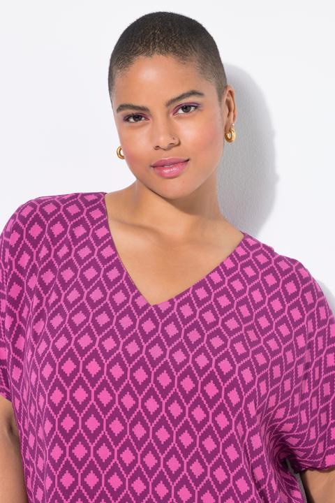 Immagine prodotto Studio Untold Maglia dal taglio oversize con stampa a rombi (42, 44)