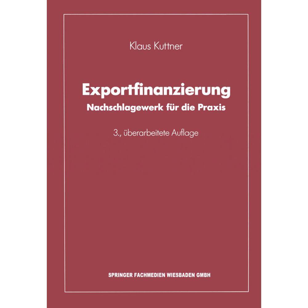 Exportfinanzierung, Fachbücher