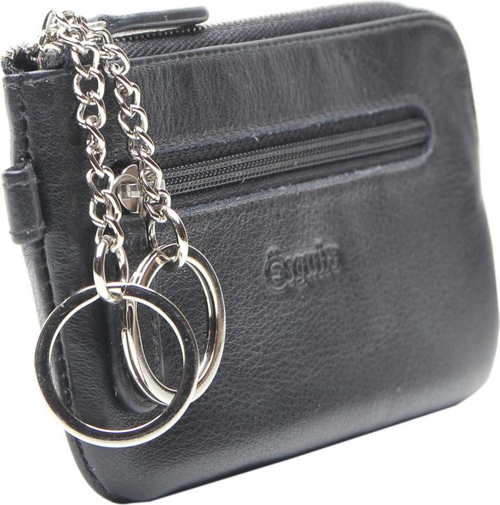 Actual product image Esquire Viktoria leather key case 12 cm