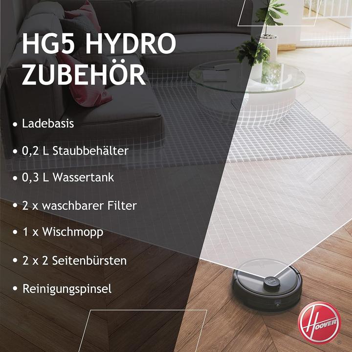 Image du produit Hoover HG5 PRO Robot aspirateur avec cartographie (2300 Pa)