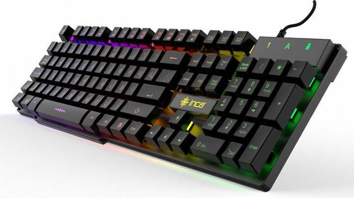 Produktbild Inca Rainbow Effect Mechanical Feel Gaming Keyboard (Deutschland, Kabelgebunden)