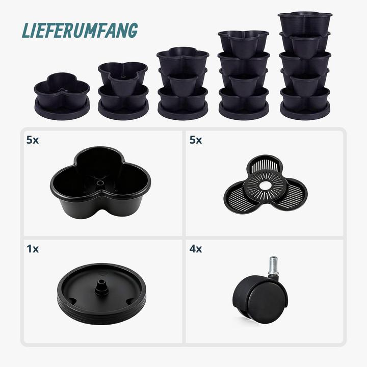 Actual product image Relaxdays PlantTower