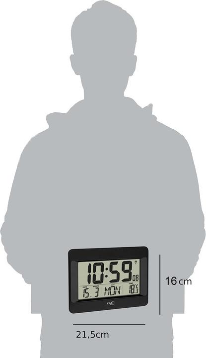Actual product image TFA Radio clock