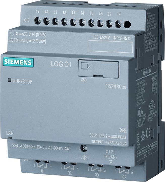 Siemens LOGO! 6AG1052-2MD08-7BA112/24RCEO