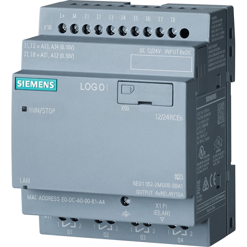 Siemens, Energiemessgerät, LOGO! 6AG1052-2MD08-7BA112/24RCEO