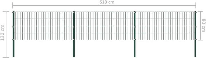 Produktbild vidaXL Zaunpaneel