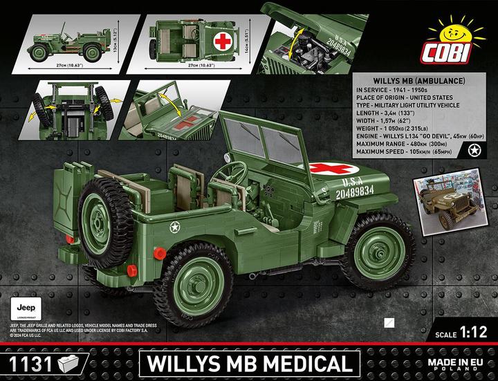Produktbild Cobi Willys MB Medical