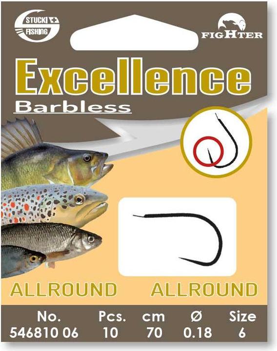 Produktbild Stucki Thun Montierte Haken Excellence Allround Barbless