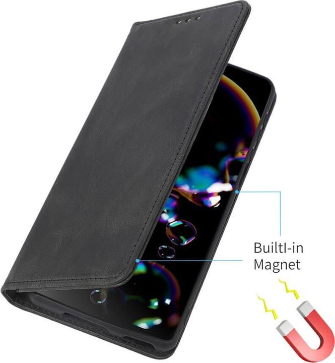 Actual product image Cover-Discount Leather-look mobile phone case with flip function (Samsung Galaxy S26 Ultra)